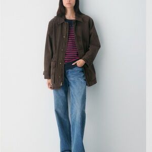 BNWT Aritzia Brown Field Jacket